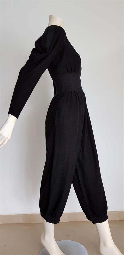 hermes silk jumpsuit|Silk jumpsuit Hermès Black size 38 FR in Silk .